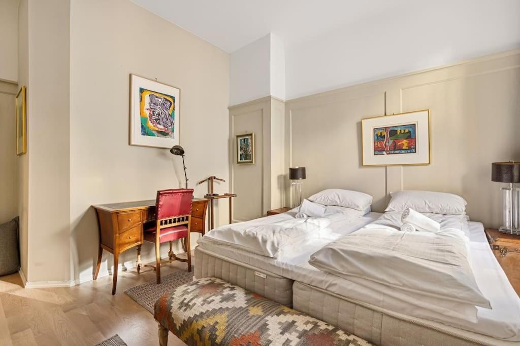 Dinbnb I 550m To Vigelands Park I 140sqm I Massage Bathtub Leilighet